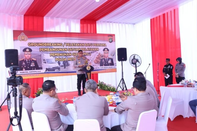 
					Dukung Program Asta Cita Presiden RI Polda Metro Jaya Bangun Gedung Satuan Pelayanan Pemenuhan Gizi