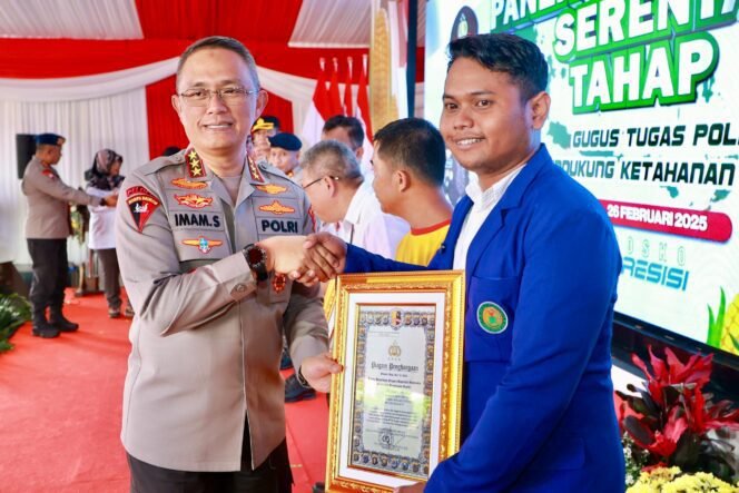 
					Dukung Ketahanan Pangan, Mahasiswa Madiun Terima Penghargaan dari Kapolri