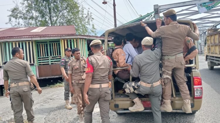 Satpol PP Aceh Tenggara Jaring Siswa Bolos Sekolah