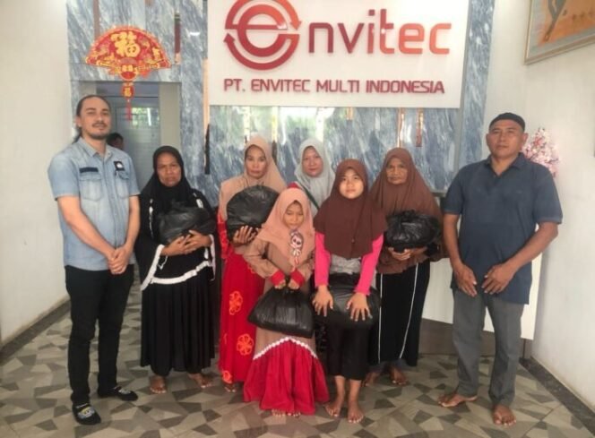 
					PT. Envitec Multi Indonesia Di Bulan Suci Ramadhan, Bagikan Paket Sembako Kepada Anak Yatim dan Kaum Dhuafa