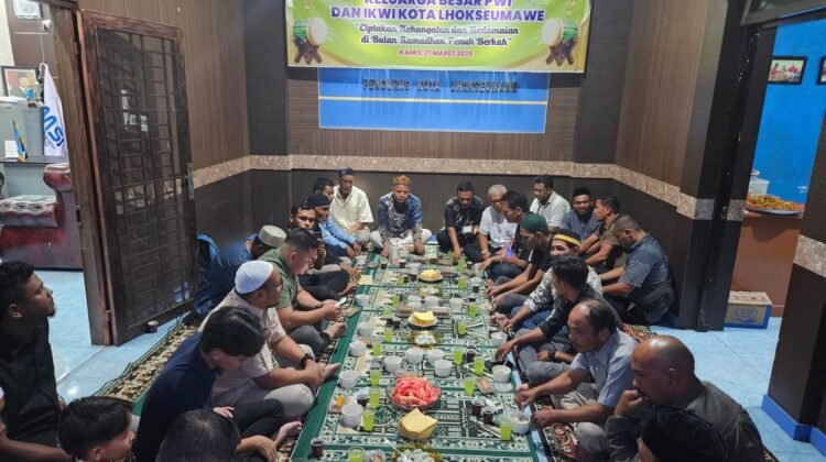 Kebersamaan dalam Ramadan: Wartawan PWI Lhokseumawe Gelar Buka Puasa Bersama