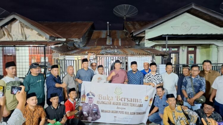 Kajari Aceh Tenggara Gelar Buka Puasa Bersama Awak Media