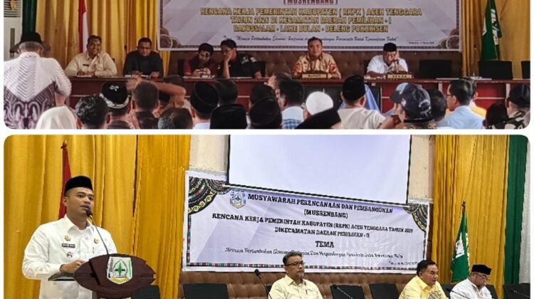 Musrembang Kecamatan Lawe Sumur RKPK 2025 di Opprom Sekdakab