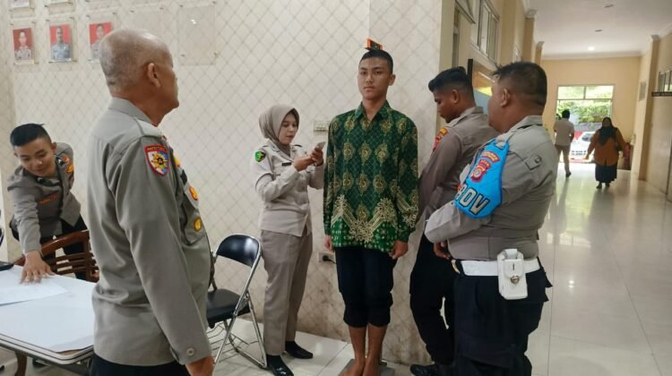 Polres Aceh Tenggara Verifikasi Pendaftaran Ratusan Calon Anggota Polri 2025