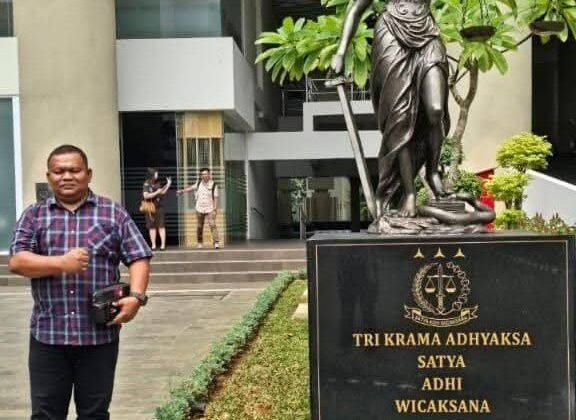 Sekjen Dewan Kehormatan Daerah (DKD) LSM Kaliber Aceh, Khairul.