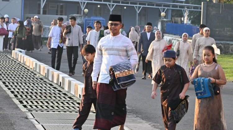 Danlanud Husein Sastranegara: Momen Idul Fitri Ini Ajang Mempererat Tali Silaturahmi dan Saling Memaafkan