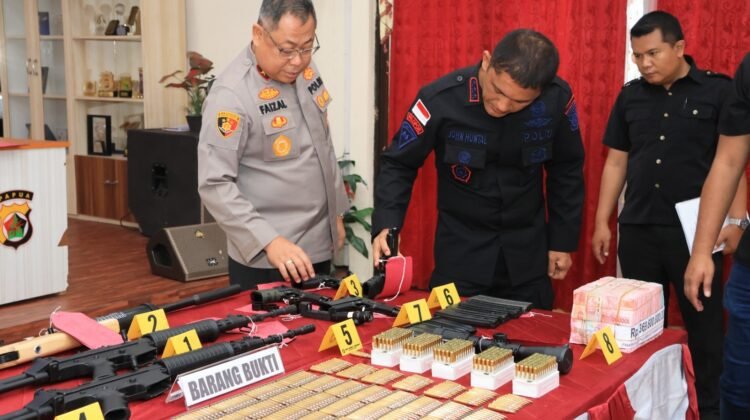 Satgas Ops Damai Cartenz-2025 Gagalkan Penyelundupan Senjata ke KKB di Puncak Jaya