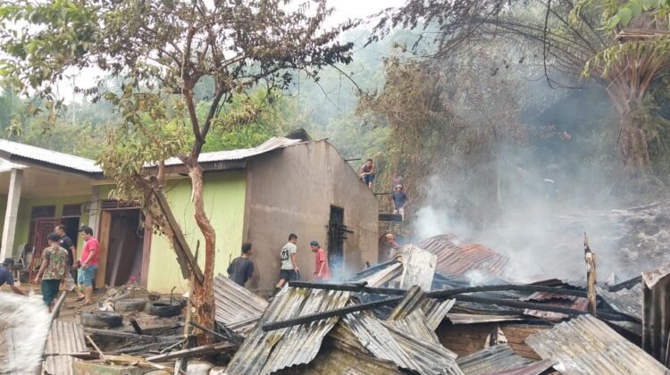 Ditinggal saat Memasak, Satu Rumah di Aceh Tenggara Ludes Terbakar 