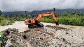 Lokasi Tangul jebol di desa Kuning 1