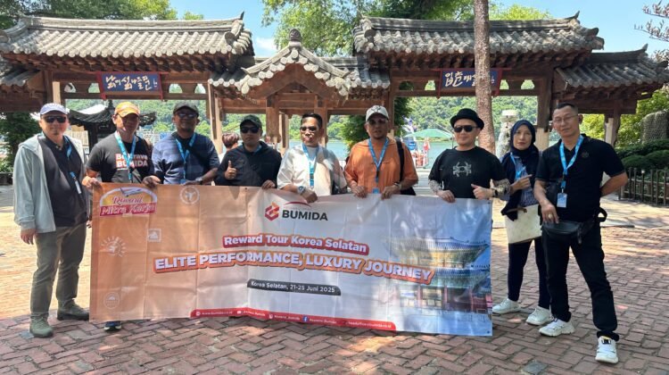 Mitra Kerja Terbaik Bumida Jalan-Jalan ke Korea Bareng Sultanah