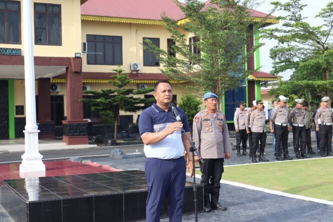 
					Polres Batu Bara Fokus pada Kesehatan Mental Anggota Lewat Program Manajemen Stres