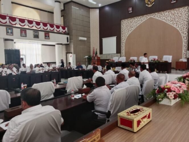 
					Kemendagri Evaluasi Qanun Pajak dan Retribusi, DPRK Aceh Utara Gelar Pembahasan Lanjutan