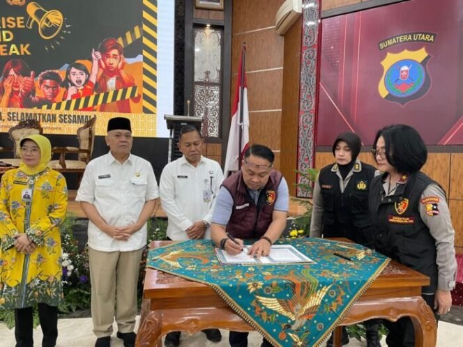 
					Kampanye “Rise and Speak” Digelar di Polda Sumut, Dorong Budaya Berani Bicara Lawan Kekerasan