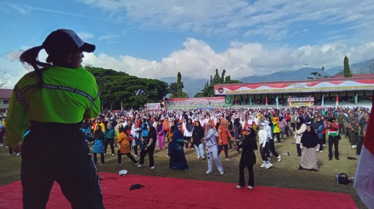 Ribuan Masyarakat Aceh Tenggara Hadiri Senam Jantung Sehat 