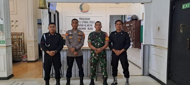 
					Polsek Labuhan Ruku Lakukan Pengamanan di Lapas Kelas IIA Demi Wujudkan Situasi Aman dan Kondusif