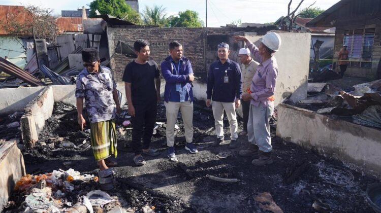 PT PIM Salurkan Bantuan untuk 11 KK Korban Kebakaran di Tambon Baroh: Komitmen Kemanusiaan di Tengah Musibah