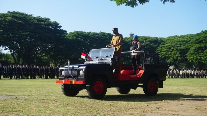 
					Gubernur Aceh Pimpin Upacara Hari Bhayangkara di Blang Padang