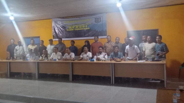 DPC APDESI Agara Gelar Konsolidasi Dengan Para Kepala Desa
