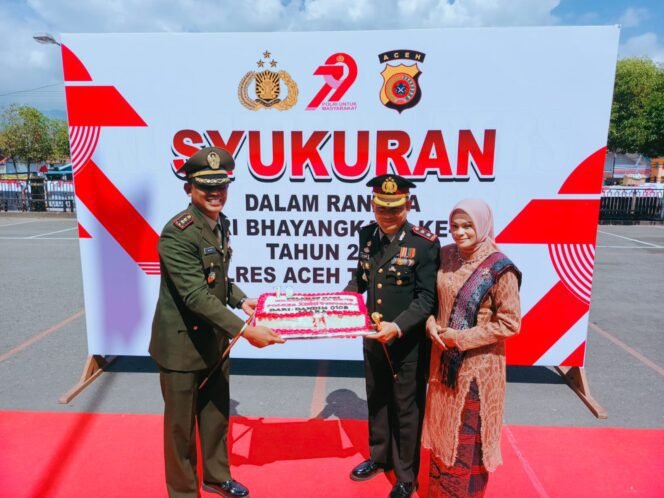 
					Peringatan HUT Bhayangkara ke-79, Ini Harapan Kapolres Aceh Tenggara