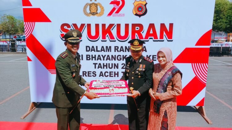 Peringatan HUT Bhayangkara ke-79, Ini Harapan Kapolres Aceh Tenggara