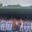 Bupati Aceh Tenggara Saat Meninjau Murid baru di sekolah SMAN 1 Kutacane.