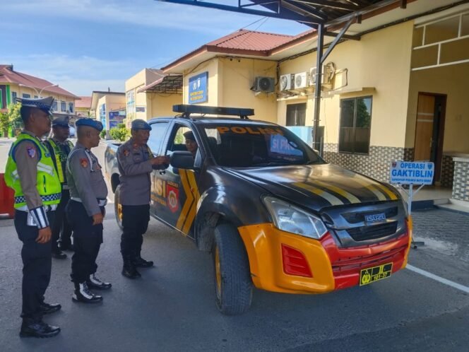 
					Sipropam Polres Batu Bara Gelar Gaktibplin Dukung Ops Patuh Toba 2025
