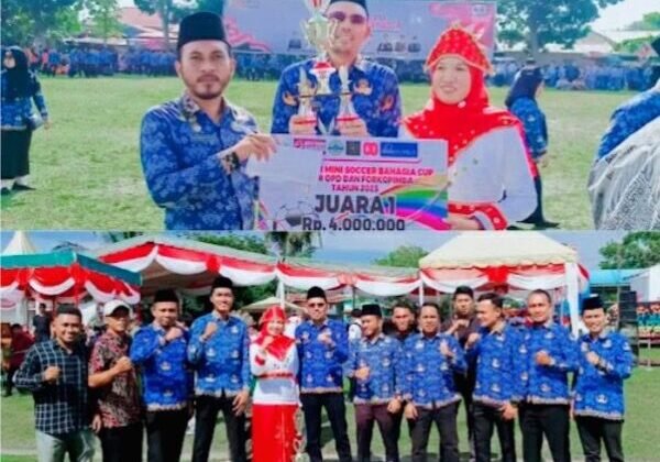 Bapenda Batu Bara Sabet Juara 1 Usai Taklukan Disdik 3-0 di Piala Bahagia CUP I 2025