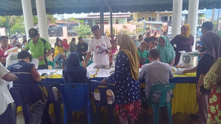Penyaluran Bantuan Pangan di Deleng Pokhkisen Dikeluhkan Warga
