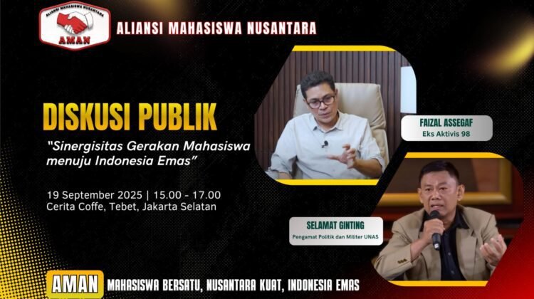 AMAN Gelar Diskusi Publik: Mahasiswa Bersatu Kawal Indonesia Emas 2045