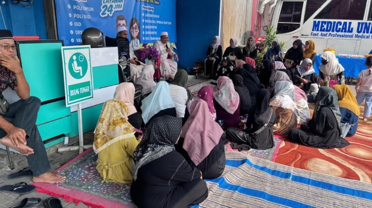 Peringati Nabi Muhammad SAW, FM Clinic Cikande Gelar Pengajian Akbar Bersama Warga Ciagel