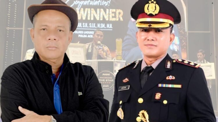 PWI Lhokseumawe Apresiasi Kapolres Telah Meraih “Inspiring Professional & Leadership Award 2025”