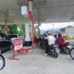 Antrian Di SPBU Lawe Kihing Aceh Tenggara