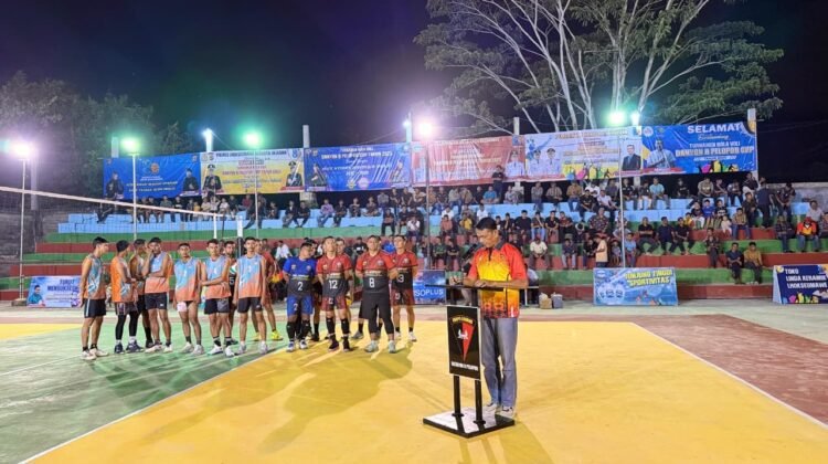 TURNAMEN BOLA VOLI DANYON B PELOPOR SAT BRIMOB POLDA ACEH RESMI DIBUKA