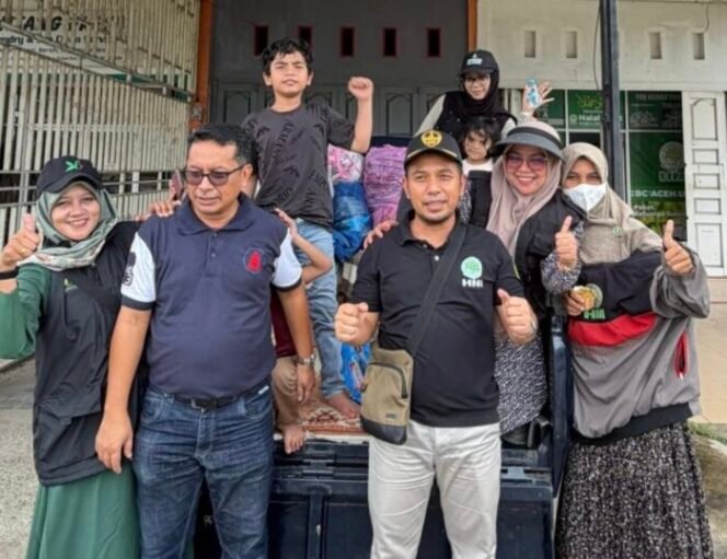 
					Sinergi BPKD Aceh Utara dan HNI Salurkan Bantuan bagi Korban Banjir Matang Sijuek