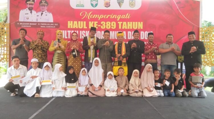 Peringati Haul Sultan Iskandar Muda ke-389, Satgas PPA Gelar Doa Bersama untuk Korban Banjir Bandang Aceh