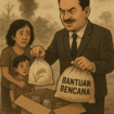 ilustrasi penjarahan bantuan bencana