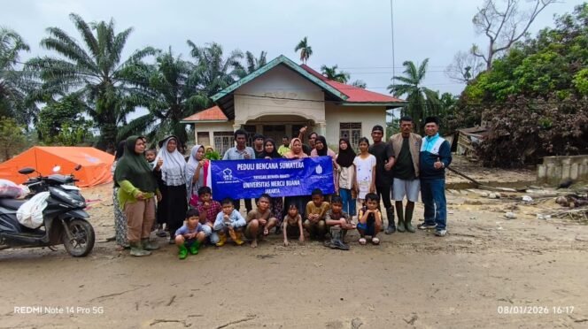 
					Universitas Mercu Buana Salurkan Bantuan Kemanusiaan ke 11 Desa Terdampak Banjir Bandang di Aceh