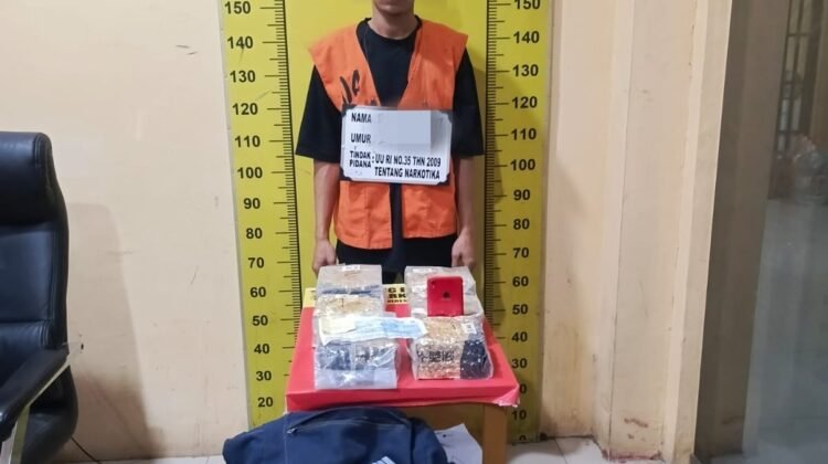 Kurir Bawa 6,3 Kg Sabu Disergap di Lubuk Pakam, Polisi Bongkar Jalur Antarprovinsi
