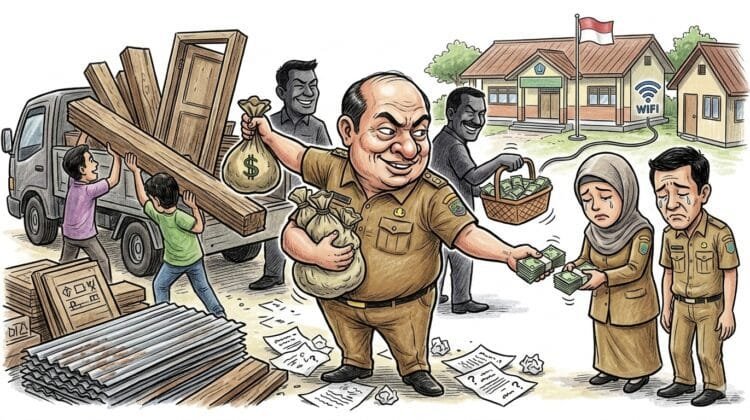 Oknum Kepala SD Negeri 4 Baktiya Aceh Utara Diduga Jual Aset Renovasi, Guru Sertifikasi Diperas!