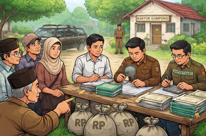 
Kejari Tunggu Hasil Audit, Warga Riseh Baroh Minta Pemeriksaan Dana 2021–2025