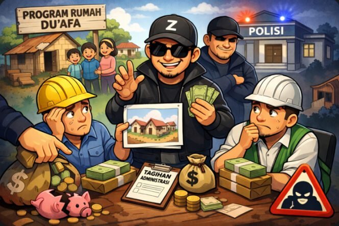 
					Diduga Komplotan Penipu Berkedok Program Rumah Duafa Berkeliaran di Lhokseumawe, Sejumlah Kontraktor Mengaku Jadi Korban