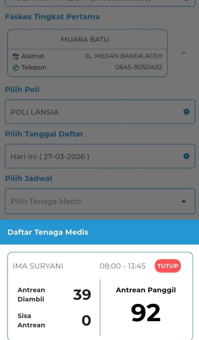 
					Lansia Terlantar di Muara Batu: dr. Ima Suryani Tak Hadir, Antrean Mobile JKN Jadi “Zonk”!
