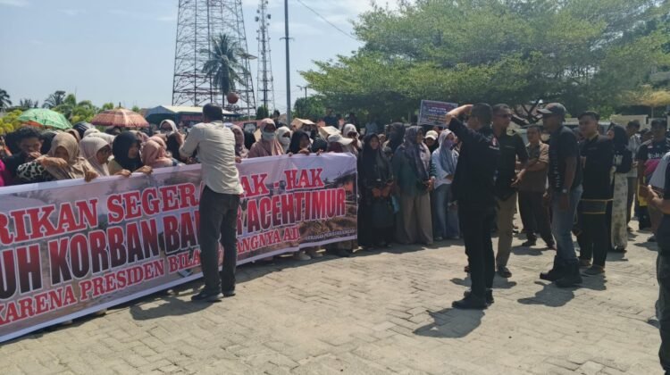 Gerakan Peduli Keadilan Layangkan Petisi ke Pejabat Aceh Timur dan BNPB Pusat, Tuntut Hak Korban Banjir Dipenuhi