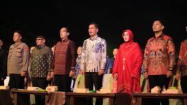 Foto: Sekda Aceh, M. Nasir, mewakili Gubernur Muzakir Manaf, secara resmi membuka Banda Aceh Experience (City Expo) di Lapangan Blang Padang, Banda Aceh, Senin (20/4/2026).