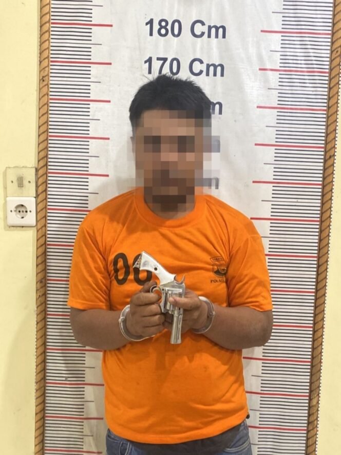 
					Polres Langkat Tangkap Pelaku Bersenjata Api Rakitan, Aksi Pencurian dengan Kekerasan Terungkap