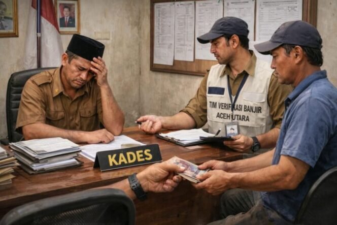 
					Kades Mengeluh, Dugaan Pungutan Warnai Verifikasi Data Banjir di Aceh Utara