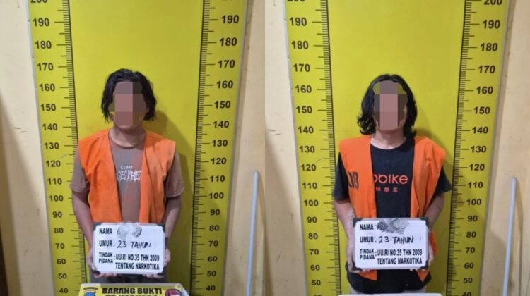 Operasi GSN di Pagar Jati, Dua Pria Diamankan Bersama Barang Bukti Sabu