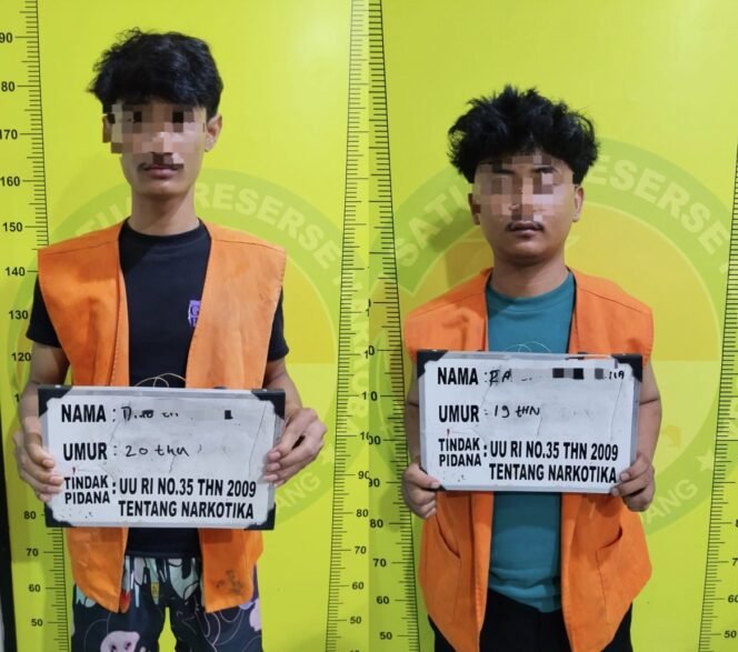 
					Kolaborasi Sat Narkoba dan Polsek Namo Rambe Berbuah Penangkapan Dua Terduga Pengedar Ekstasi