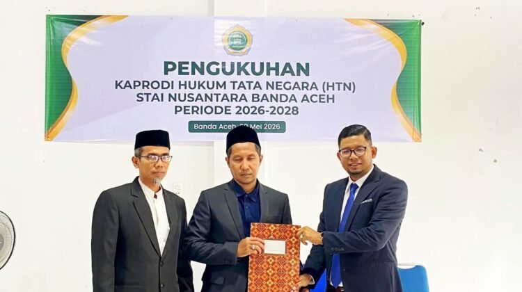 Muhammad Zubir Dikukuhkan Jadi Kaprodi HTN STAI Nusantara