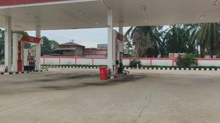 BBM di SPBU Karang Baru Kosong, Warga Kuala Simpang Resah dan Terpaksa Beli Eceran
